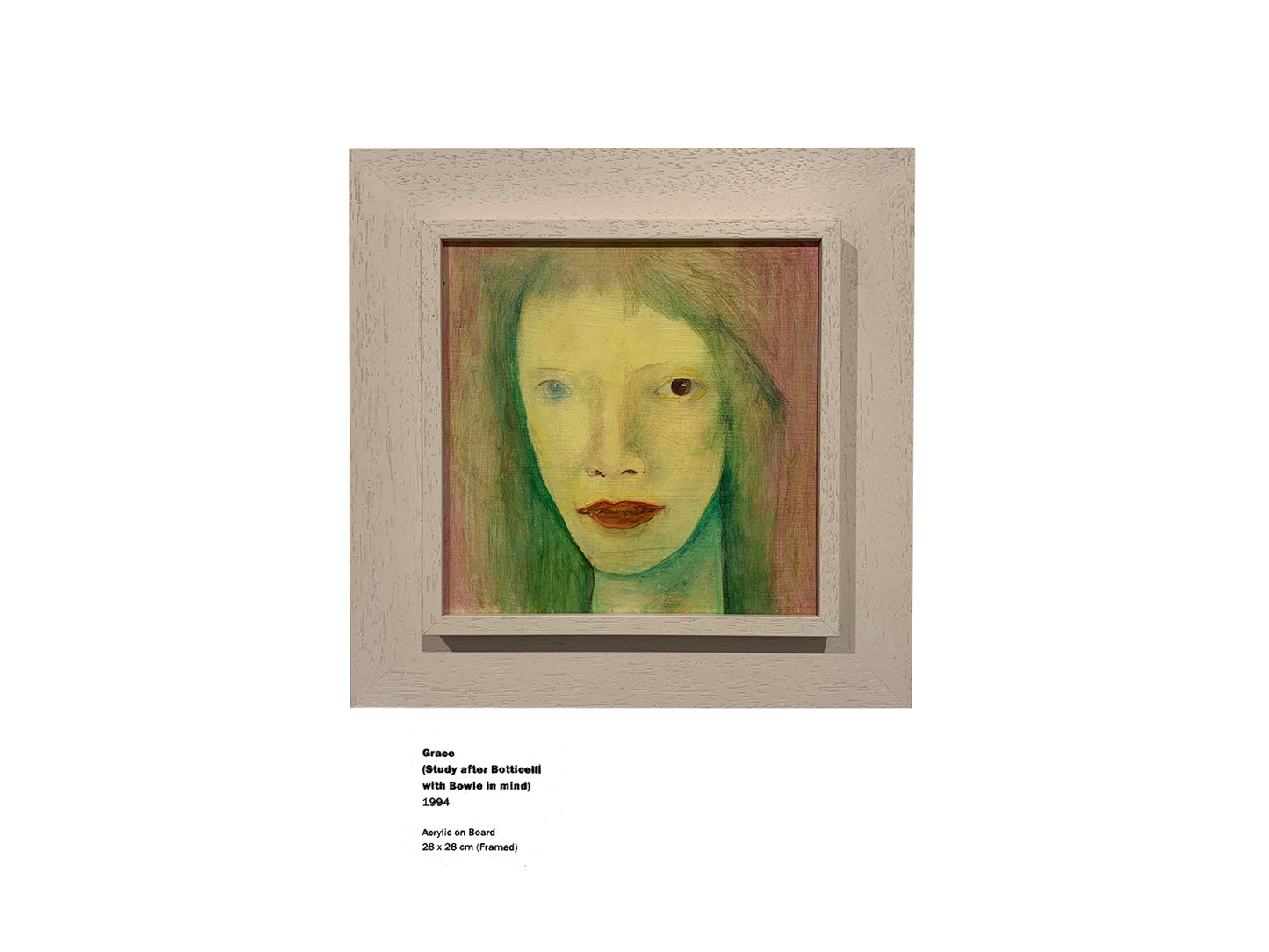 GRACE (STUDY AFTER BOTTICELLI WITH BOWIE IN MIND) | GM SPIERS, 1994